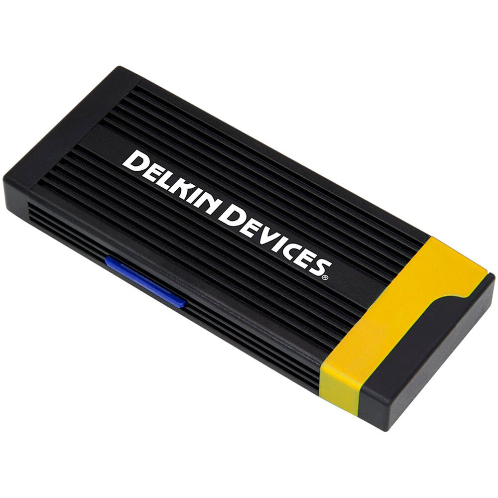 Delkin Devices CFexpress Type A & UHS-II SDXC Memory Card Reader - cambuy-lives Delkin Devices CFexpress Type A & UHS-II SDXC Memory Card Reader - cambuy-lives